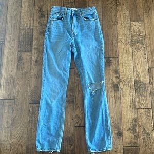 Abercrombie ultra high-rise 90s slim straight